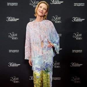 14 mars 2026, Berlin : l'actrice Cate Blanchett assiste au gala « A Night in Berlin » organisé pour célébrer le 30e anniversaire du Hamburger Bahnhof. Photo de Fabian Sommer/DPA/ABACAPRESS.COM