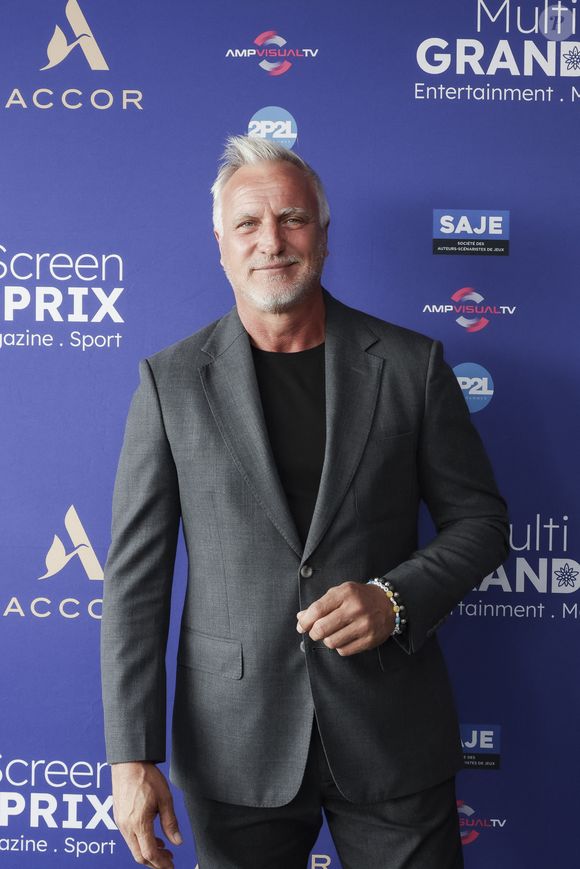 Exclusif - David Ginola - Première édition du Multi Screen Grand Prix : une célébration inédite de la création audiovisuelle française dans le cadre prestigieux du Pullman Paris Tour Eiffel sous la présidence de S. Martin (Directeur Général de l'ARPP : l'Autorité de Régulation Professionnelle de la Publicité et également Président de La Fabrique des Formats) et animée par E. Eméyé (journaliste et présentatrice).
Cet événement a rassemblé les professionnels de l'audiovisuel autour d'une ambition commune : mettre à l'honneur l'excellence de la création française tous formats confondus. Paris le 12 juin 2025 - © Jack Tribeca / Bestimage