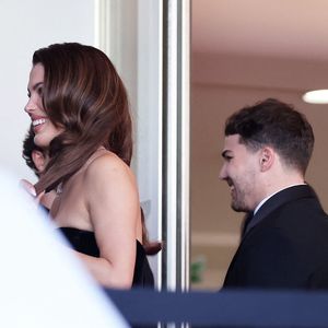 Antoine Dupont et sa compagne Iris Mittenaere - Antoine Dupont et sa compagne Iris Mittenaere se retrouvent sur les marches  du film « Dossier 137 » lors du 78ème Festival International du Film de Cannes.

© Jacovides / Moreau / Bestimage