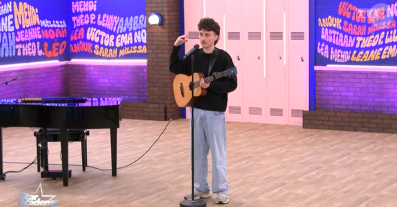 Léo, candidat de la Star Academy