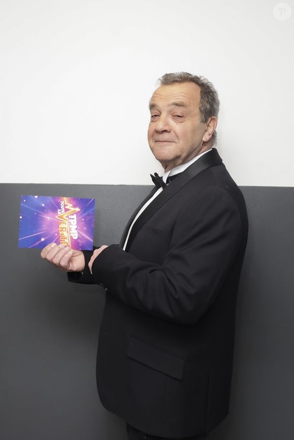 Exclusif - Michel Mary, en backstage de l'émission " TPMP " La dernière sur C8, présentée par C.Hanouna et diffusée en direct sur C8, Paris, France, le 27 février 2025. © Jack Tribeca / Bestimage