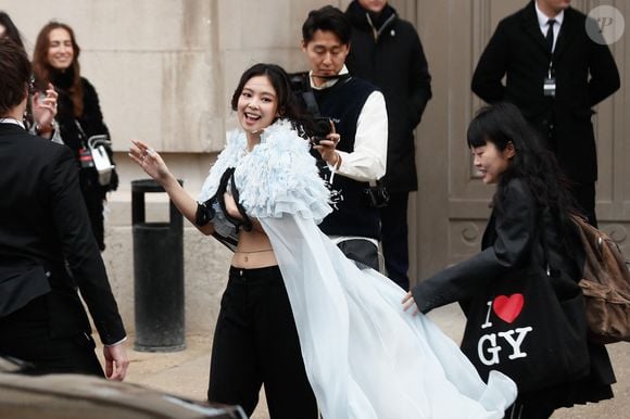 Jennie Kim - Les célébrités au défilé Chanel "Collection Haute Couture Printemps/Eté 2025" lors de la Fashion Week de Paris (PFW), le 28 janvier 2025
© Christophe Clovis / Bestimage