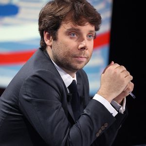 Benjamin Duhamel lors de l'émission pour le second tour des élections législatives 2024 organisée par la chaîne de télévision française BFMTV à Paris, France le 07 juillet 2024. Photo by Jerome Domine/ABACAPRESS.COM