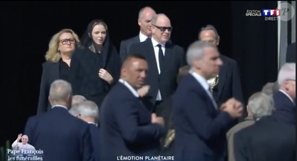 Albert et Charlene de Monaco aux obsèques du pape, le 26 avril 2025