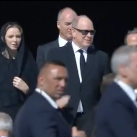 Albert et Charlene de Monaco aux obsèques du pape, le 26 avril 2025