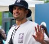 Mais cela ne s'annonce pas facile pour le champion de natation
Paris, FRANCE - Florent Manaudou and Lola Dumenil hand in hand at the France Germany basketball semi-final Olympic Games Paris 2024 in Paris, France.