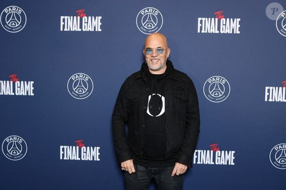 Pascal Obispo - Photocall du dernier match de la saison de la "Liqui Molly Starligue" opposant le PSG Handball à Pays d'Aix Université Club Handball et la dernière apparition de Nikola Karabatic à l'Accor Arena à Paris, France, le 31 mai 2024. © Christophe Clovis / Bestimage