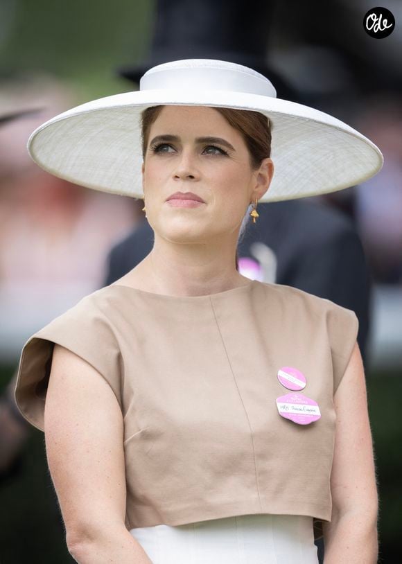 La princesse Eugenie d'York lors de la quatrième journée du Royal Ascot, à l'hippodrome d'Ascot, dans le Berkshire, le 20 juin 2025.

© GOFF  / BESTIMAGE