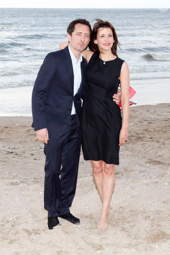 Sophie Marceau et Gad Elmaleh lors du festival du Film de Cabourg le 16 juin 2012.