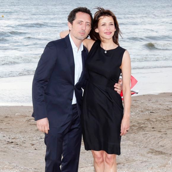 Sophie Marceau et Gad Elmaleh lors du festival du Film de Cabourg le 16 juin 2012.