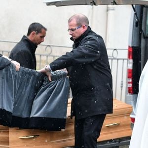 Exclusif - Obsèques d'Alain Morini-Bosc dans l'église Saint-Pierre dans la commune d'Abrets en Dauphiné, France, le 14 mars 2025. Romain Doucelin/Bestimage