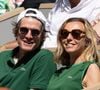 Amélie Etasse avec un ami lors des Internationaux de France de Tennis de Roland Garros 2025. Paris. @Laurent Zabulon ABACA