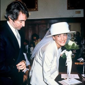 Archives - Mariage d’Inès de la Fressange et Luigi d’Urso. Frederic Herve / Bestimage