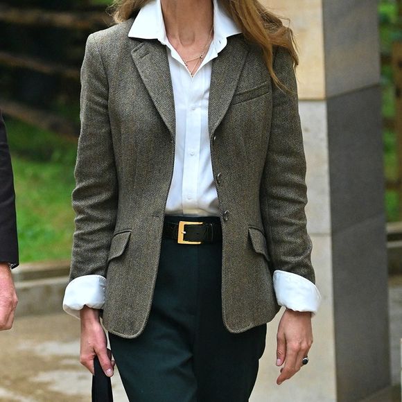Kate Middleton lors d'une visite au Musée d'Histoire Naturel de Londres. © ALPHA AGENCY / BESTIMAGE