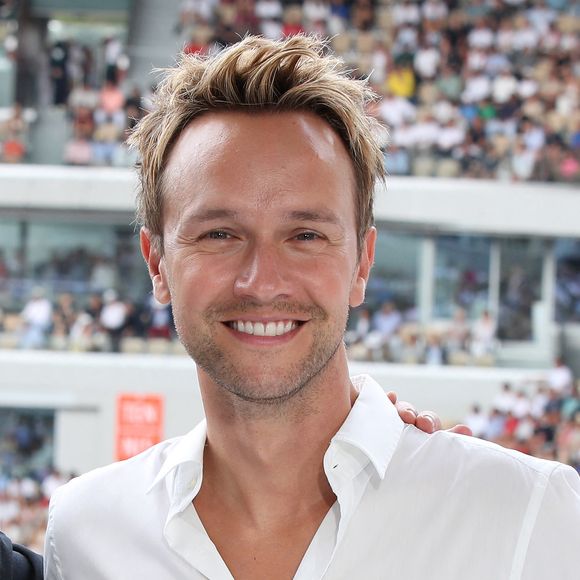 Exclusif - Cyril Féraud - Plateau de France Télévision lors des Internationaux de France de Tennis de Roland Garros 2023 - Jour 15 à Paris le 11 Juin 2023. © Bertrand Rindoff / Bestimage