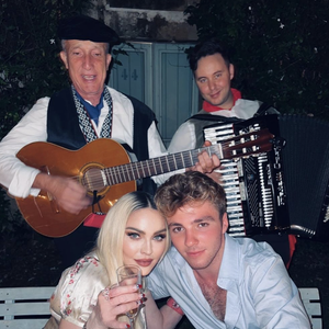 Madonna et son fils Rocco sur Instagram, le 16 août 2022.