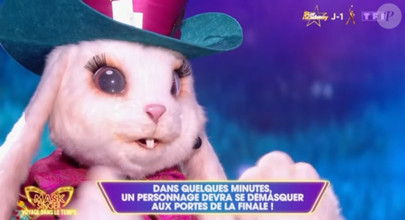 Le Lapin de Mask Singer 8, capture d'écran TF1