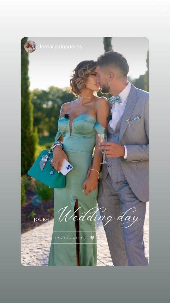 Mariage de Paga et Giuseppa, 2 décembre 2023, Instagram.