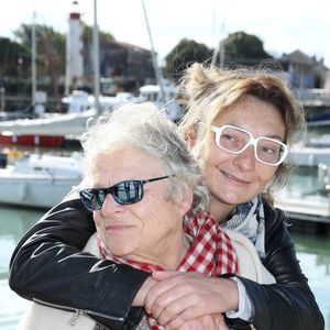 Corinne Masiero et Josée Dayan - Photocall du téléfilm "Capitaine Marleau" lors de la 19ème édition du Festival de la Fiction TV de la Rochelle, France, le 16 septembre 2017. © Patrick Bernard/Bestimage