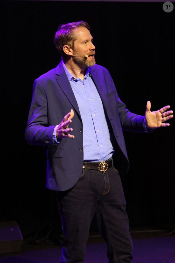 Eric Larchevêque, Co-fondateur de Ledger & d'Algosup et Membre du Jury de l'émission de M6 "Qui veut être mon associé" lors de l'Université des entrepreneurs - Medef Gironde, à l'Arkéa-Aréna de Bordeaux, France, le 19 octobre 2023. © Jean-Marc Lhomer/Bestimage