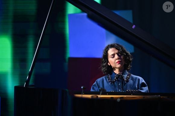 Exclusif - Khatia Buniatishvili - Enregistrement de l'émission "Vivement Dimanche", présentée par M.Drucker et diffusée le 27 octobre sur France 3
© Guillaume Gaffiot / Bestimage