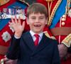 Le prince Louis célèbre son 8e anniversaire.

Le prince Louis de Galles, - Les membres de la famille royale britannique au balcon de Buckingham Palace lors de la cérémonie Trooping the Colour à Londres. 
© Goff Inf / Bestimage