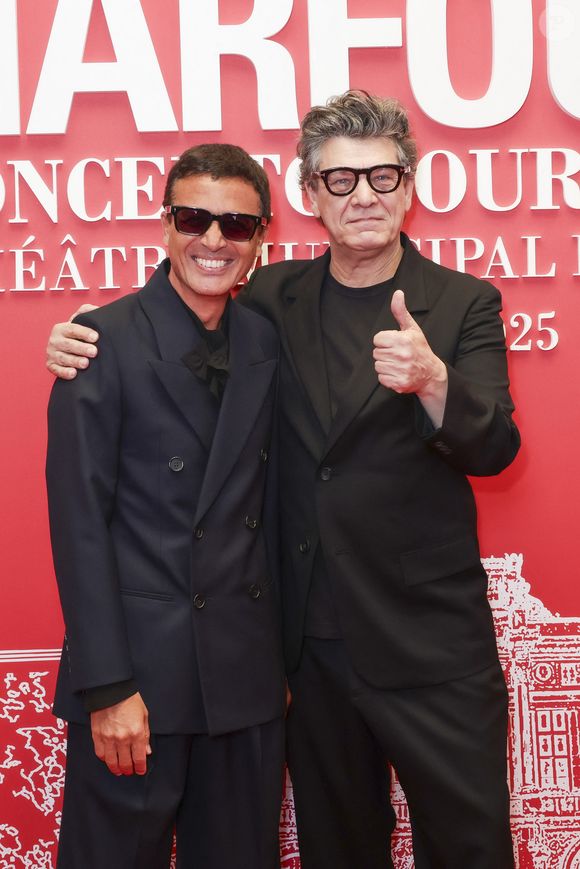 Exclusif - Omar Harfouch, Marc Lavoine - Concerto pour la paix de Omar Harfouch au théâtre de Béziers le 8 mai 2025 © Jack Tribeca / Bestimage