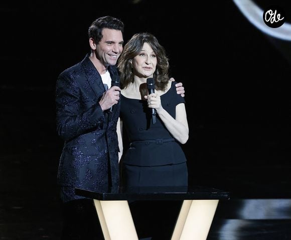 Mika (président d'honneur) et Valérie Lemercier à la cérémonie des 41èmes Victoires de la Musique à la Seine Musicale à Boulogne-Billancourt le 13 février 2026. © Coadic Guirec / Bestimage
#
41st Victoires de la Musique awards ceremony at La Seine Musicale in Boulogne-Billancourt on 13 February 2026. | 00743189