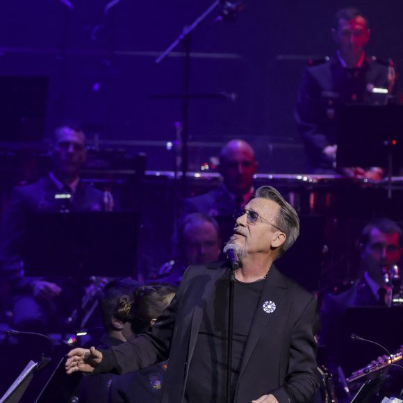 Florent Pagny lors du concert caritatif "Sentinelles d'un soir" au profit de l'association Bleuet de France à la salle Pleyel à Paris le 30 mai 2024
© Jack Tribeca / Bestimage