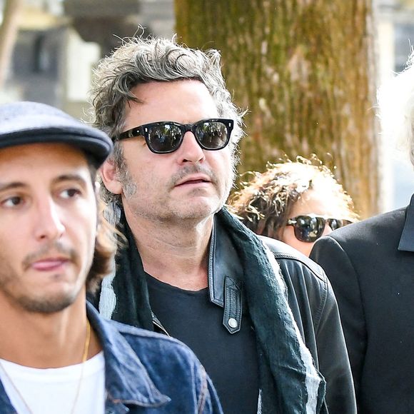 Matthieu Chedid (M) aux arrivées des obsèques de Catherine Ringer, la chanteuse des Rita Mitsouko, au cimetière de Montmartre, dans le 18ème arrondissement de Paris, France, le 19 septembre 2026. © Bestimage | 00770597