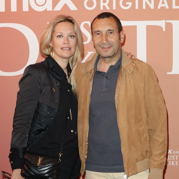 Caroline Faindt et Zinedine Soualem à la première de la série "And Just Like That... - Saison 3" au théâtre du Lido à Paris, le 28 mai 2025.
© Guirec Coadic/Bestimage