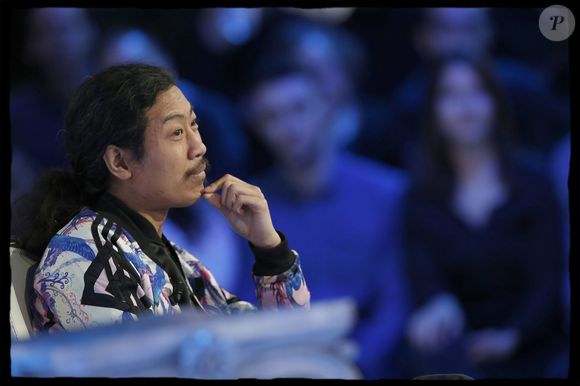 Exclusif - Chinois Marrant Aka Bun Hay Mean. Enregistrement au studio 102 de "Salut les Terriens", l'émission de Thierry Ardisson sur Canal Plus, avec Rachida Dati, Stéphane Plaza comme invités principaux. Aubervilliers © Alain Guizard / Bestimage