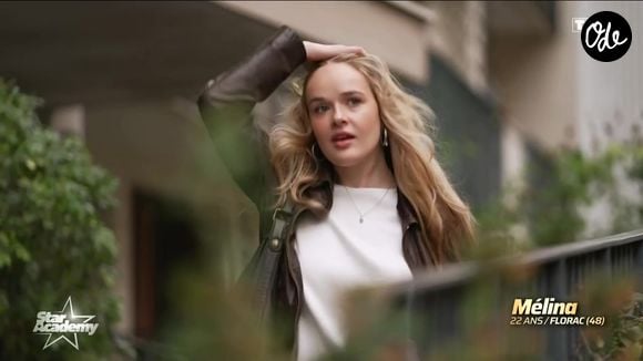Mélina fait partie de la nouvelle promotion de la "Star Academy". Capture d'écran TF1