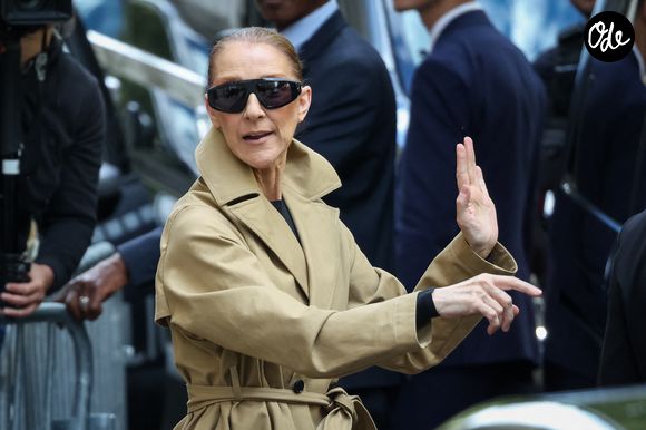 Céline Dion acclamée par ses fans à son arrivée au palace Royal Monceau à Paris, le 28 août 2026. © CYRIL MOREAU / BESTIMAGE