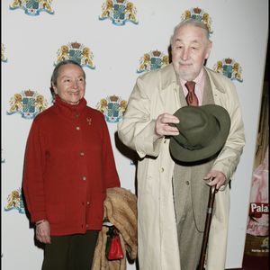 Archives - Philippe Noiret et sa femme, Monique Chaumette. AGENCE / BESTIMAGE