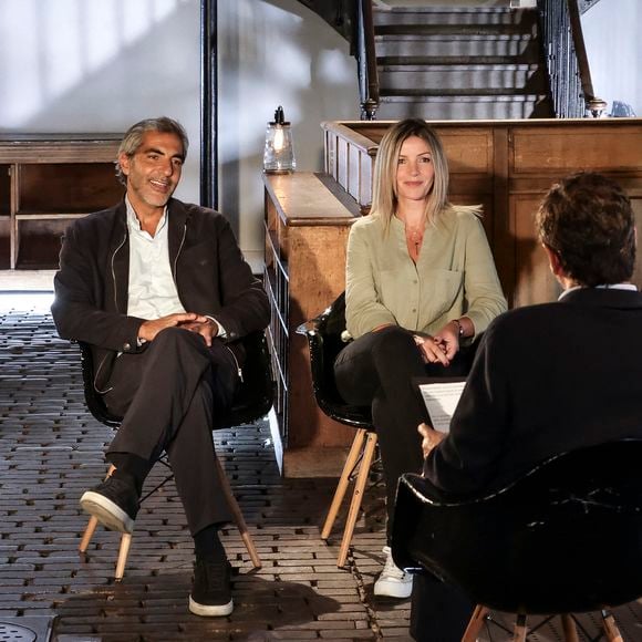 Exclusif - Ary Abittan pendant l’enregistrement d’Animaux Stars, présenté par B.Montiel et diffusé le 4 octobre 2025 sur Animaux TV, à Paris, France le 3 juillet 2025. © Jack Tribeca/Bestimage