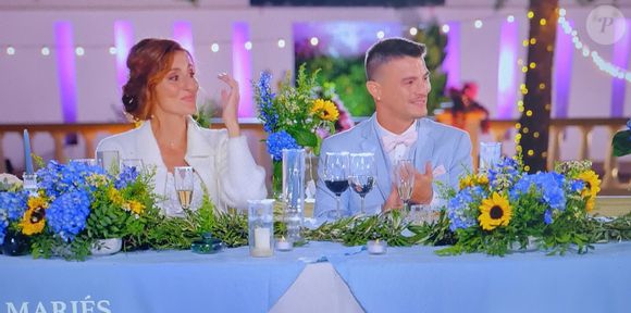 Mariage de Sophie et Guillaume lors de l'épisode 7 de "Mariés au premier regard 2025" du 14 avril sur M6