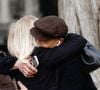De nombreuses personnalités étaient présentes ce lundi 30 mars pour rendre un ultime hommage à Isabelle Mergault. 

Elisa Servier, Steevy Boulay - Obsèques d'Isabelle Mergault à la Coupole du Père-Lachaise à Paris. © Cyril Moreau - Dominique Jacovides / Bestimage