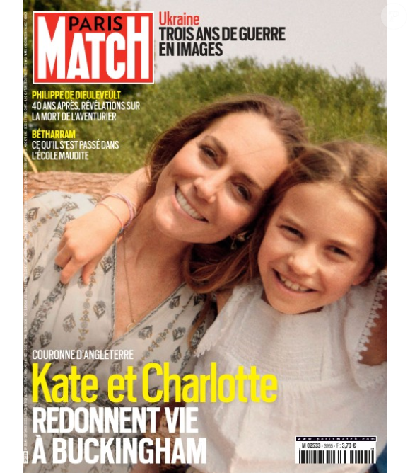 La couverture du nouveau numéro de "Paris Match"