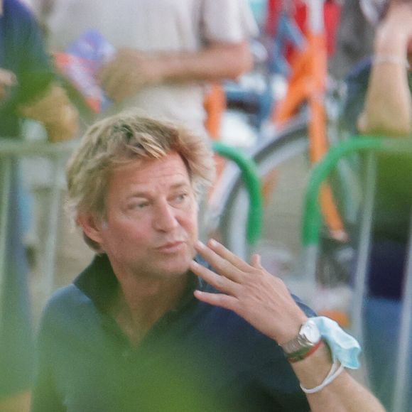 Alice Taglioni donne son premier concert au piano aux côtés d' Helene Berger dans le cadre du Cap Ferret Music Festival le 11 juillet 2022, au Canon, Lege Cap Ferret. Laurent Delahousse et Sarah Poniatowski y assistaient. Photo by Thibaud Moritz/ABACAPRESS.COM - POOL BESTIMAGE