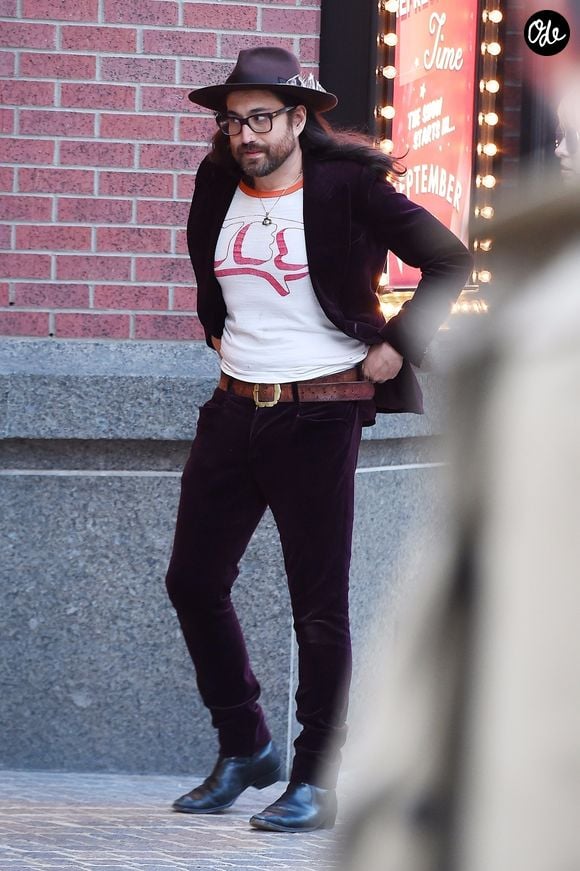 Sean Lennon dans le quartier de Tribeca à New York. Le 9 septembre 2017 Backgrid USA / Bestimage