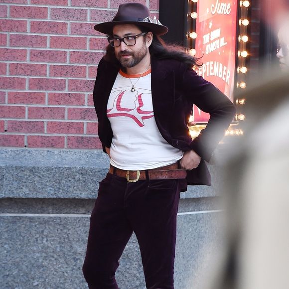 Sean Lennon dans le quartier de Tribeca à New York. Le 9 septembre 2017 Backgrid USA / Bestimage