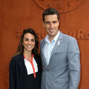 Les raisons de ce divorce n'ont pas été dévoilées par Tony et Laëtitia Estanguet.

Tony Estanguet et sa femme Laeticia - People au village des internationaux de France de tennis à Roland Garros à Paris 4 juin 2016. © Dominique Jacovides / Bestimage