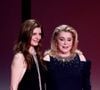 Grosse dispute entre Catherine Deneuve et sa fille Chiara Mastroianni

Chiara Mastroianni (maîtresse de cérémonie) et sa mère Catherine Deneuve - Cérémonie d'ouverture du 76ème Festival International du Film de Cannes, au Palais des Festivals à Cannes.

© Borde-Jacovides-Moreau / Bestimage