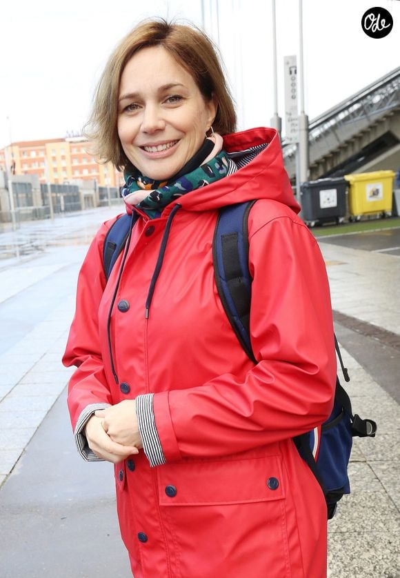 Nathalie Péchalat à l'opération Journée d'évasion de l'association Premiers de cordée au Stade de France à Paris, le 12 avril 2023.

Photo : Jonathan Rebboah / Panoramic / Bestimage