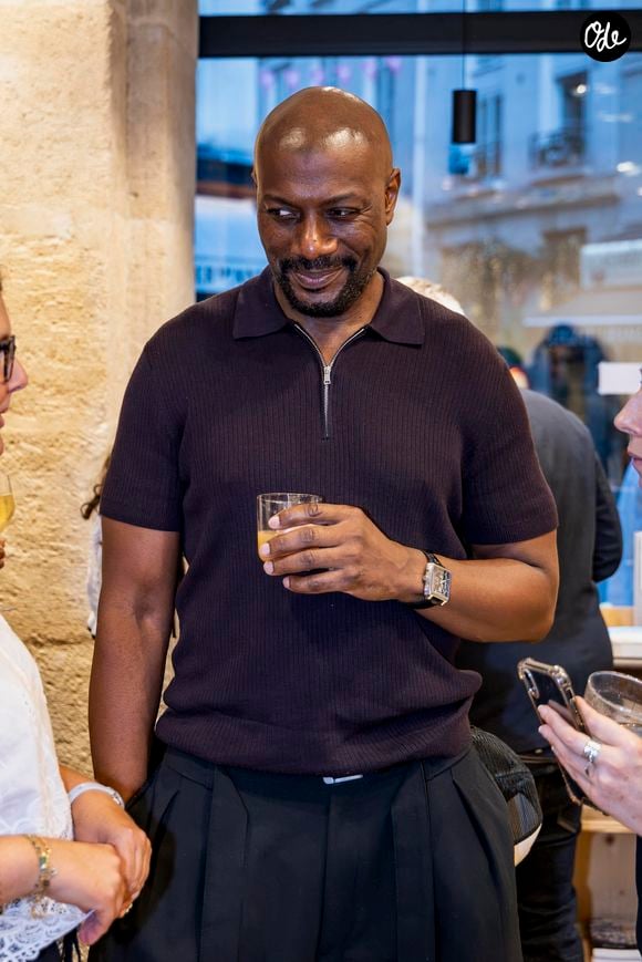 Exclusif - Harry Roselmack - Soirée Igor et Grichka Bogdanoff pour la sortie du livre "Igor et Grichka - Chroniques de notre fratrie heureuse" à Paris le 8 septembre 2026. © Vincenzo Arnone/Bestimage