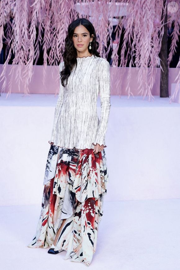 Bruna Marquezine au photocall du deuxième défilé Chanel "Collection Haute Couture Printemps/Eté 2026", lors de la Fashion Week de Paris, le 27 janvier 2026

© Olivier Borde / Bestimage