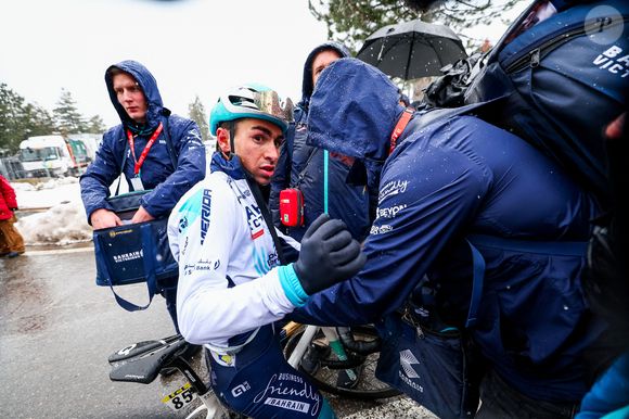 À Bahrain, le Français Lenny Martinez à la 83e édition du Paris-Nice, de Nice à Nice, France, le 15 mars 2025. Photo by ABACAPRESS.COM