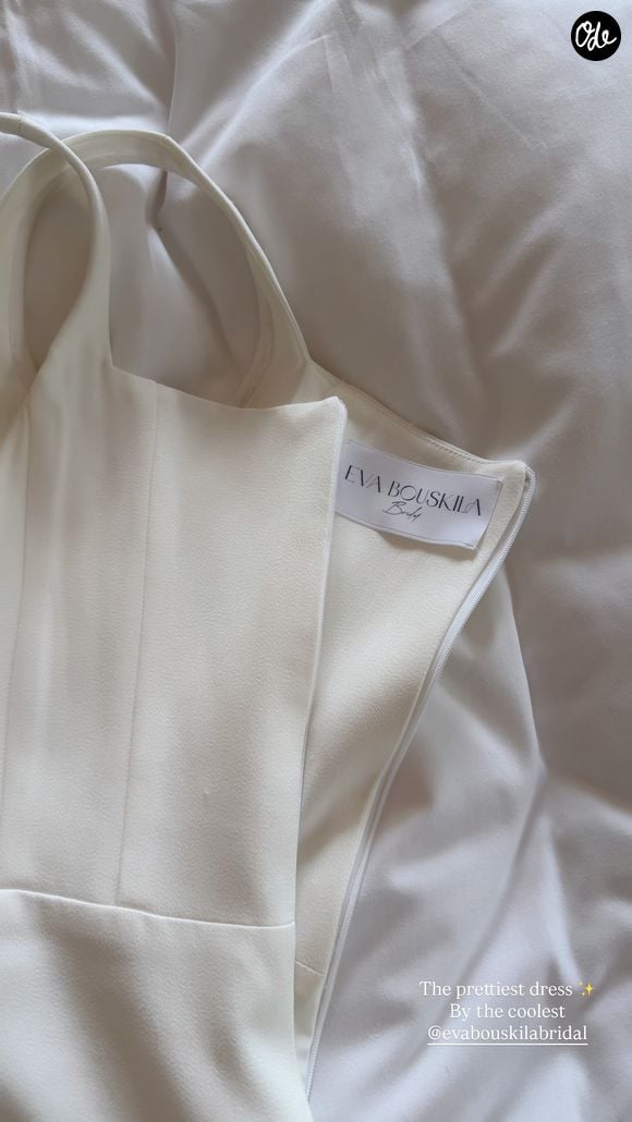 Thylane Blondeau a partagé les coulisses de son mariage avec Benjamin Attal. Capture d'écran Instagram
