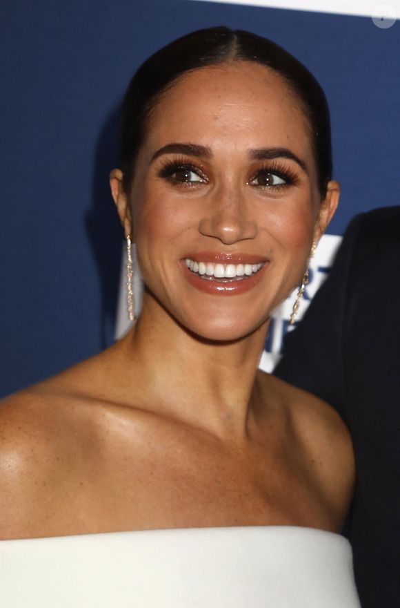 Le prince Harry et Meghan Markle lors du photocall de la soirée caritative Robert F. Kennedy Human Rights à New York le 6 décembre 2022. Backgrid USA / Bestimage